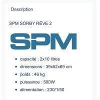 SPM granita machine 2 x 10 liter containers - SORBY EVO2