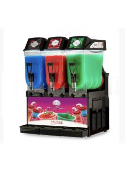 SPM granita machine - 3 x 12 liter LED trays