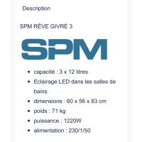 Machine à granité SPM - 3 bacs de 12 litres à LED