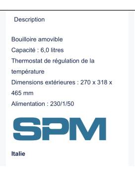 Hot Chocolate Machine 3 litres - SPM