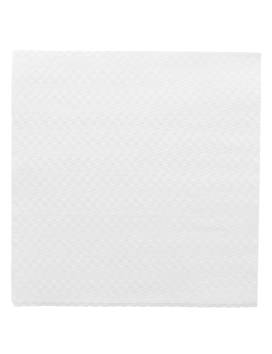 3000 Serviettes en papier eco 1 pli - 33x33 cm Blanc