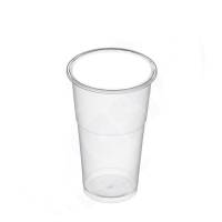 1250 33 cl transparent PP plastic cups