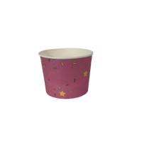 1000 Ice Pot 210 ml in pink cardboard with colorful stars