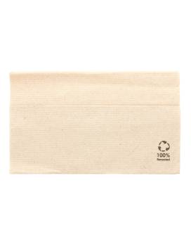 4800 Guardanapos de papel Eco 1 folha - 33x33 cm Natural reciclado