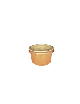 1000 90 ml kraft sauce pot with PET lid