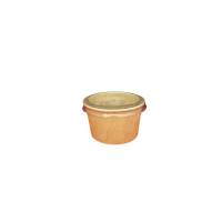 1000 90 ml kraft sauce pot with PET lid