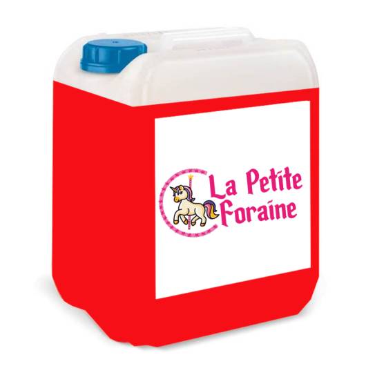 Goût Tutti fruits rouge concentré Sirop à Granita 5L