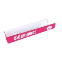 1000 boites Big Churros rose en carton