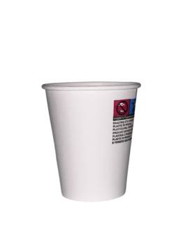 2000 Cupe de 240 ml din carton alb