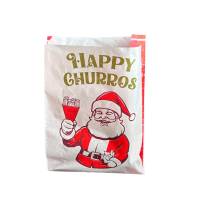 2000 Weihnachtstüten Happy Churros aus fettfreiem Papier