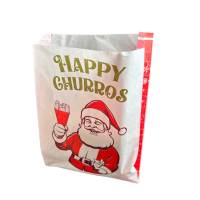 2000 Weihnachtstüten Happy Churros aus fettfreiem Papier