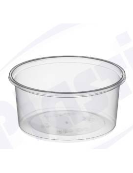 1000 Sauce pot 50 ml round in PET without lids