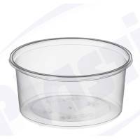 1000 Sauce pot 50 ml round in PET without lids