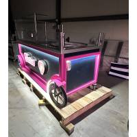 Chariot CHURROS ou CROUSTILLONS avec FRITEUSE NUMERIQUE kitchen project 30 litres - 6KW - 220V