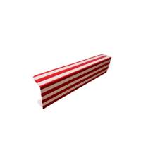 1000 boxes with big Churros printed red and white cardboard striped