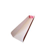 1000 boxes with big Churros printed red and white cardboard striped