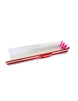 1000 pelles big Churros printed big churros pink striped and white cardboard