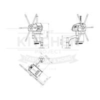 CHURROS-Maschine Manueller Arm 3 kg - Küchenprojekt