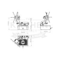 MACHINE TO CHURROS MANUAL 3 kg + COMPETIZIONE NUMERICA FRITE - 6KW - 220V