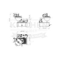 CROUSTOMER, DONUTS and BEIGNETS + NUMERICAL COMPTOIR USE 30 litres- 6KW - 220V