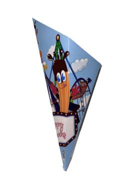 1000 35cm churros hats - printed cardboard blue park attraction