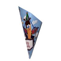 1000 35cm churros hats - printed cardboard blue park attraction