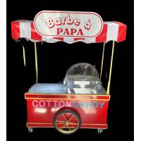 PAPA BARBE Machine + Electric Chariot Color Red, White and Gold