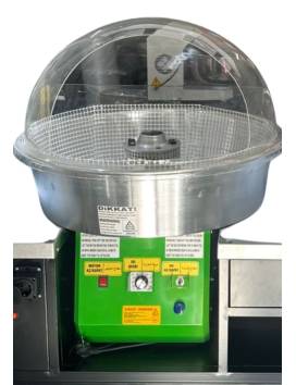 Professional PAPA BARBE machine + protection bubble - 2400 W - 220 V