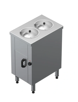 BAIN-MARIE DOUBLE auf Möbel - 2KW - KITCHEN PROJECT