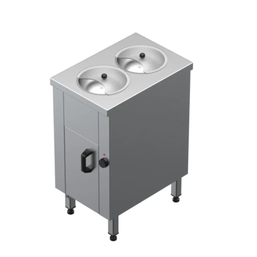 BAIN-MARIE DOUBLE su mobili - 2KW - KITCHEN PROJECT