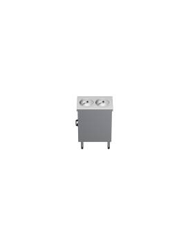 BAIN-MARIE DOUBLE pe mobilier - 2KW - Proiect de bucătărie