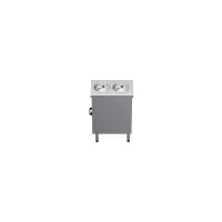 BAIN-MARIE DOUBLE pe mobilier - 2KW - Proiect de bucătărie