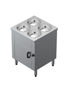 BAIN-MARIE X 4 auf Unterschrank - 2KW - KÜCHENPROJEKT