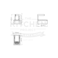 Aquecedor de armário de bancada - KITCHEN PROJECT