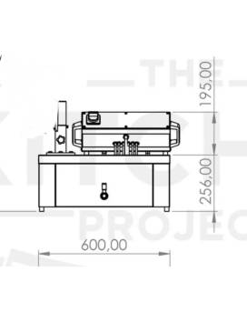 DIGITAL COUNTERTOP FRYER 30 liters - 6KW - 220V