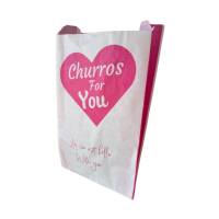 1000 Borse Churros carta anti-grasso dimensioni 26x16 cm - churros per voi