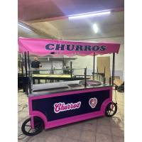 CHURROS stand trolley - Cooking oven capacity 30 litres