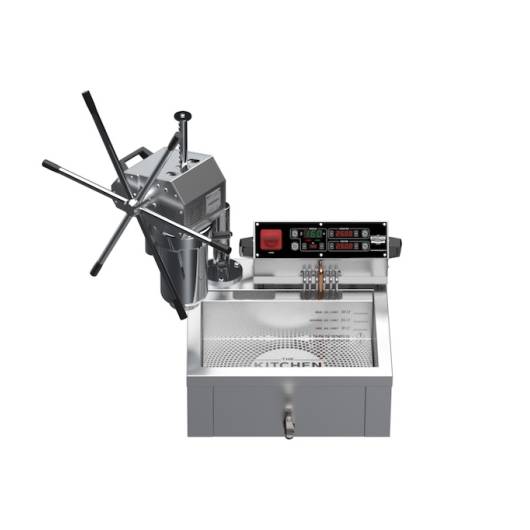 MACHINE TO CHURROS MANUAL 3 kg + FRITE DE COMPETICIÓN NUMERICA - 6KW - 220V