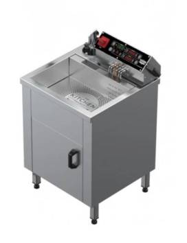 Chariot CHURROS ou CROUSTILLONS avec FRITEUSE NUMERIQUE kitchen project 30 litres - 6KW - 220V