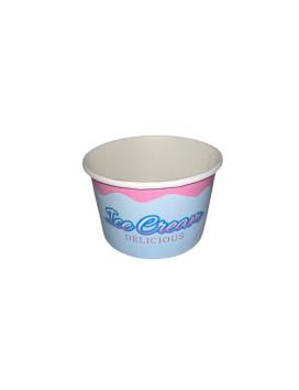 2700 Hielo Pot 110 cc o 1 bola - azul y rosa helado delicioso