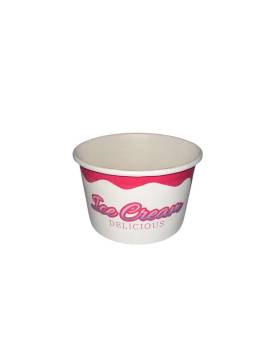 copia de 2700 Ice Pot 110 cc para 1 bola - azul y rosa helado delicioso