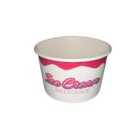 copia de 2700 Ice Pot 110 cc para 1 bola - azul y rosa helado delicioso