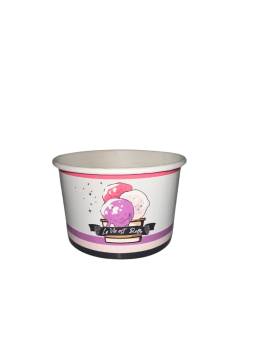 copia de 2700 Ice Pot 110 cc para 1 bola - azul y rosa helado delicioso