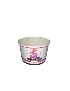 2700 Pot à glaces 110 cc pour 1 boule - beige, rose, noir la vie est belle