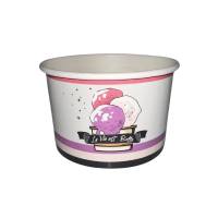 copia de 2700 Ice Pot 110 cc para 1 bola - azul y rosa helado delicioso