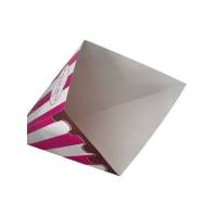 copy of 500 big Cornets CHURROS 48 cm - in pink and white cardboard Life is beautiful