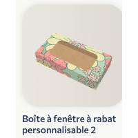 Boite avec fenetre Personnalisation