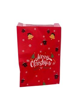 1000 Christmas paper anti-fat bags 30x20 cm