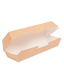 -450 de cochilii HOT DOG 230 G/m2 23,2x9x6,3 cm carton KRAFT