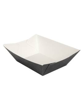 1200 BARQUETTES 960 G - 10,6x7,2x5,2 CM NOIR CARTON ONDULÉ